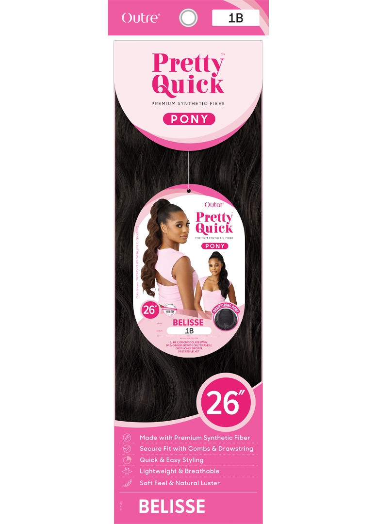 PRETTY QUICK - DRAWSTRING PONY - BELISSE - HT