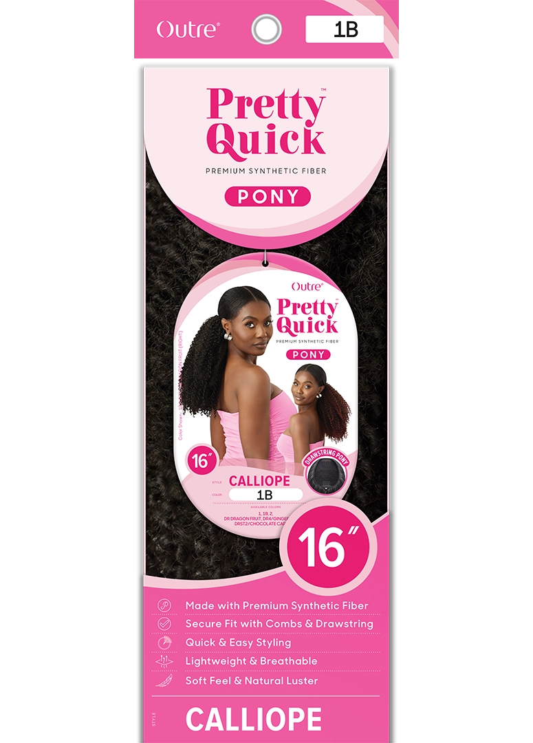 PRETTY QUICK - DRAWSTRING PONY - CALLIOPE