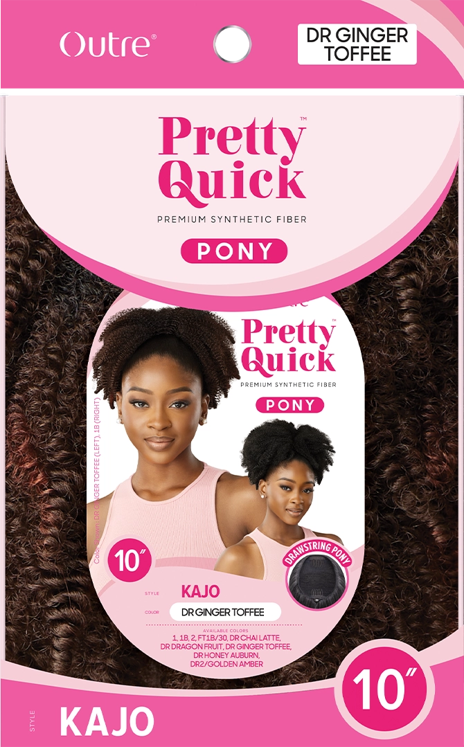 PRETTY QUICK - DRAWSTRING PONY - KAJO - HT