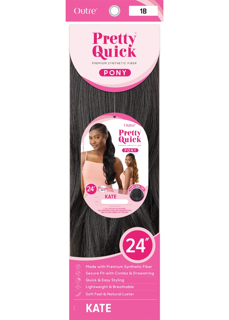 PRETTY QUICK - DRAWSTRING PONY - KATE - HT