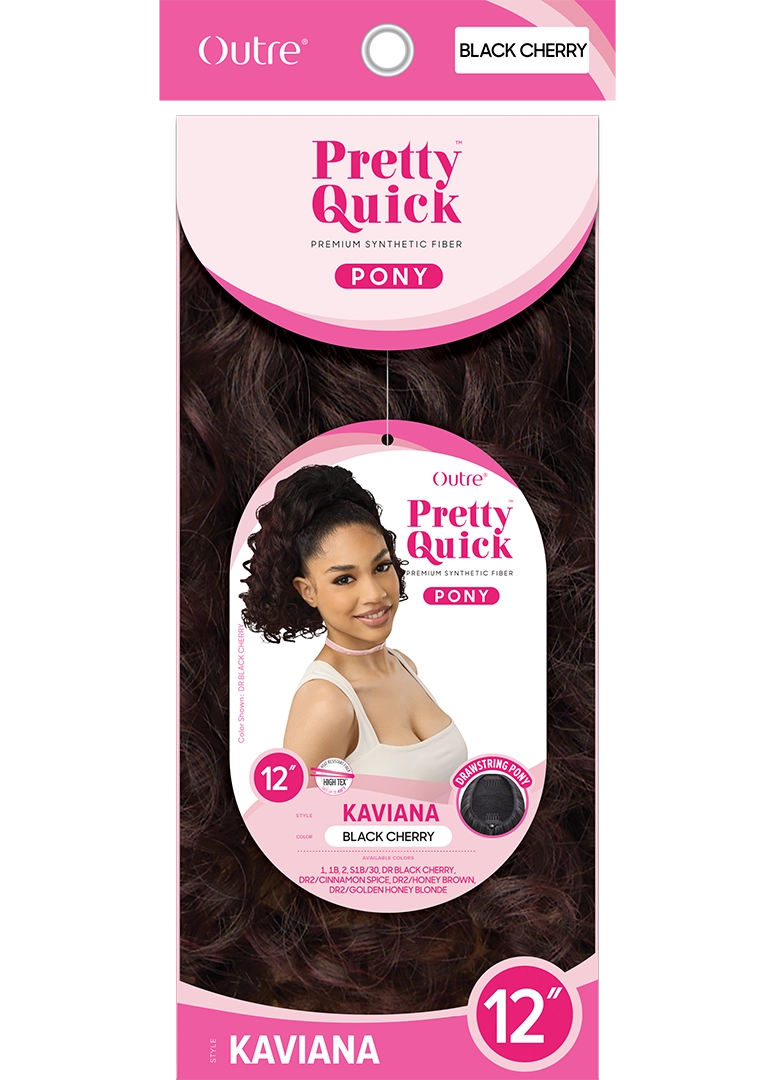 PRETTY QUICK - DRAWSTRING PONY - KAVIANA - HT