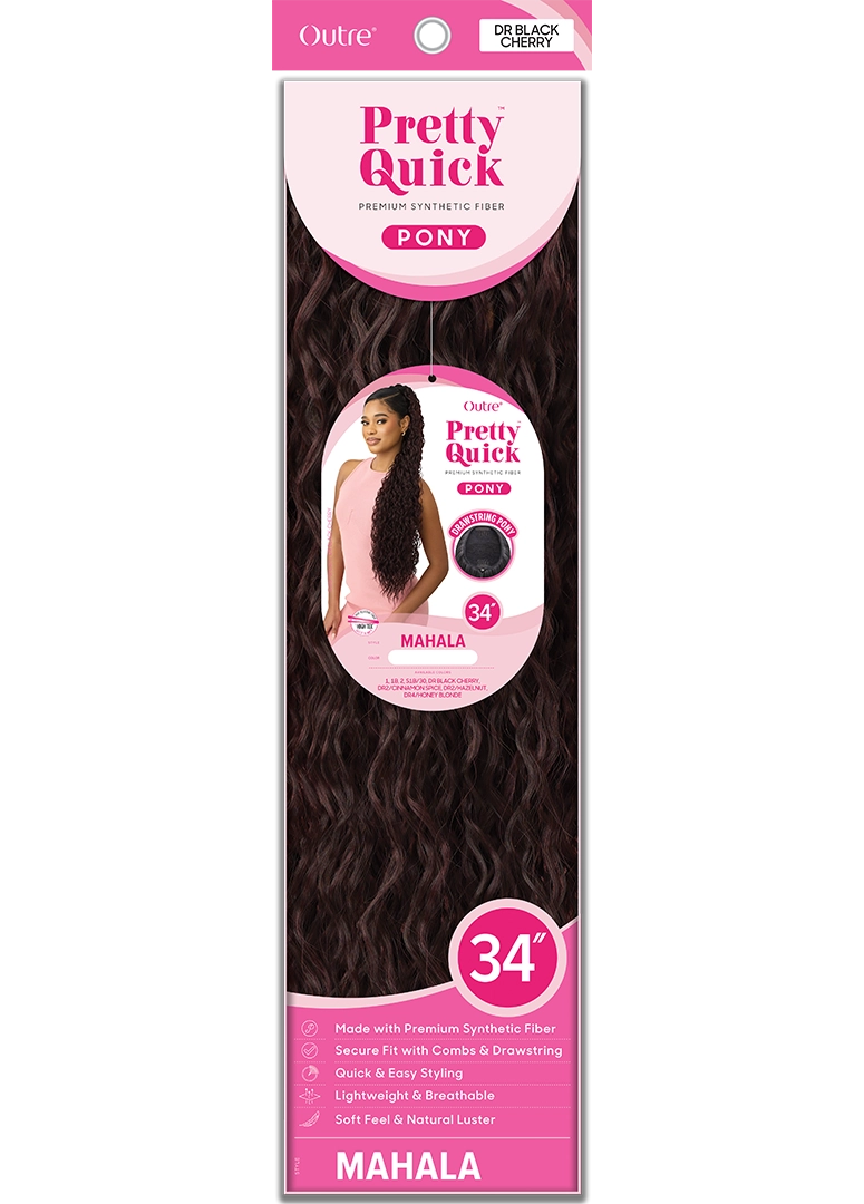 PRETTY QUICK - DRAWSTRING PONY - MAHALA - HT