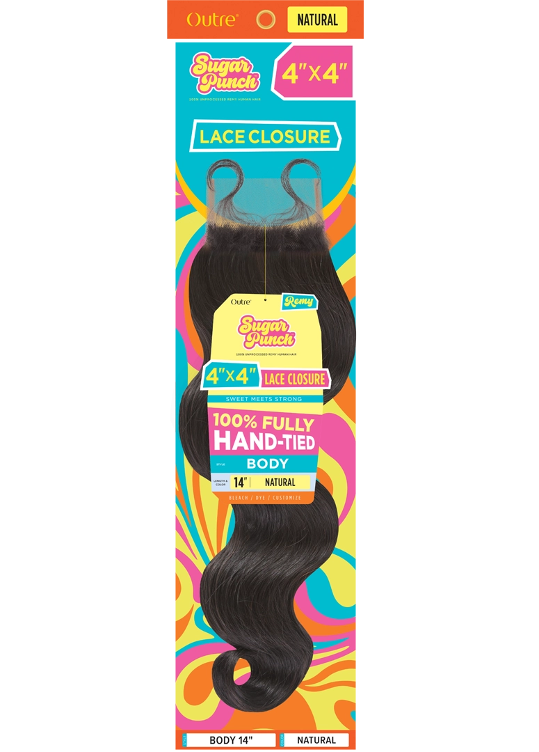 SUGAR PUNCH - 4X4 HD BODY LACE CLOSURE