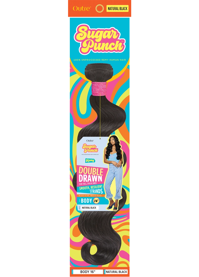 SUGAR PUNCH 100% UNPROCESSED REMI HUMAN HAIR - BODY