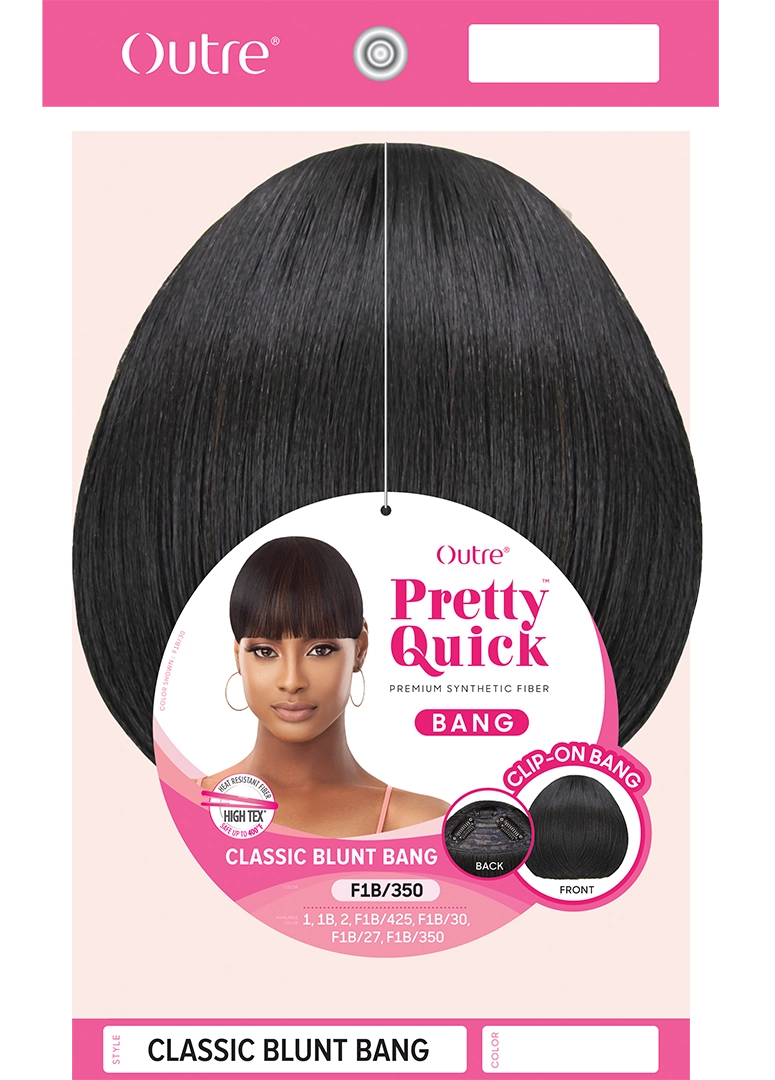 PRETTY QUICK - BANG - CLASSIC BLUNT BANG