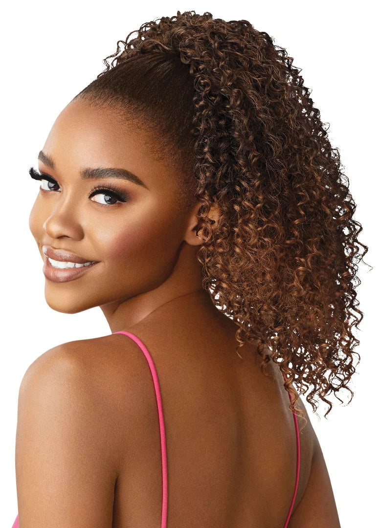 PRETTY QUICK - DRAWSTRING PONY - BERRY