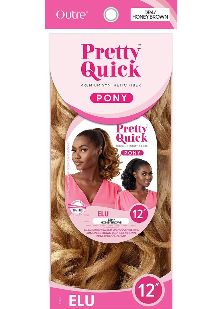 PRETTY QUICK - DRAWSTRING PONY - ELU