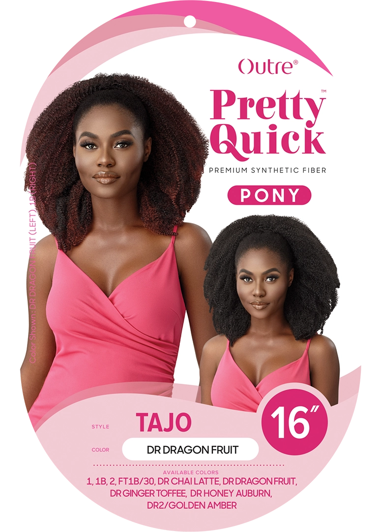 PRETTY QUICK - DRAWSTRING PONY - TAJO