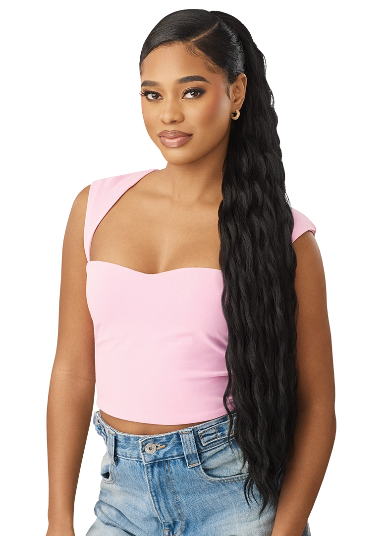 PRETTY QUICK - DRAWSTRING PONY - SAKINA - HT