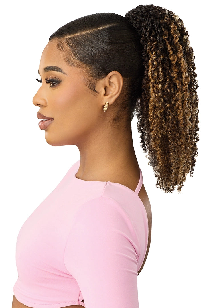 PRETTY QUICK - DRAWSTRING PONY - YANKI CURL 14"