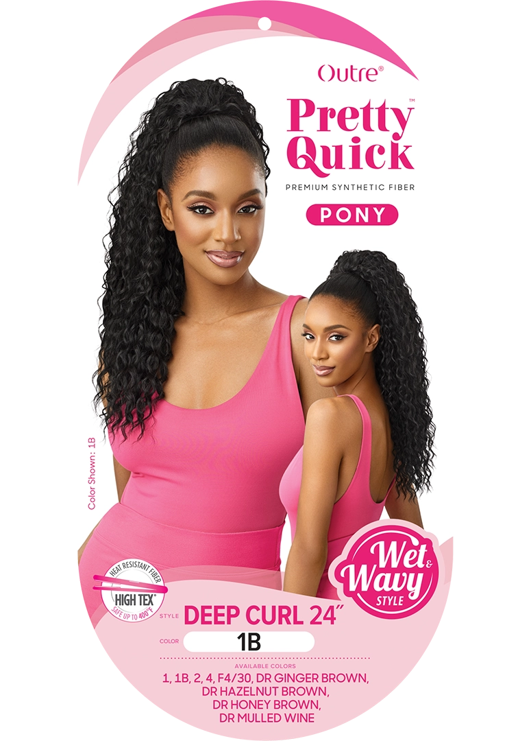 PRETTY QUICK W&W PONY DEEP CURL 24"
