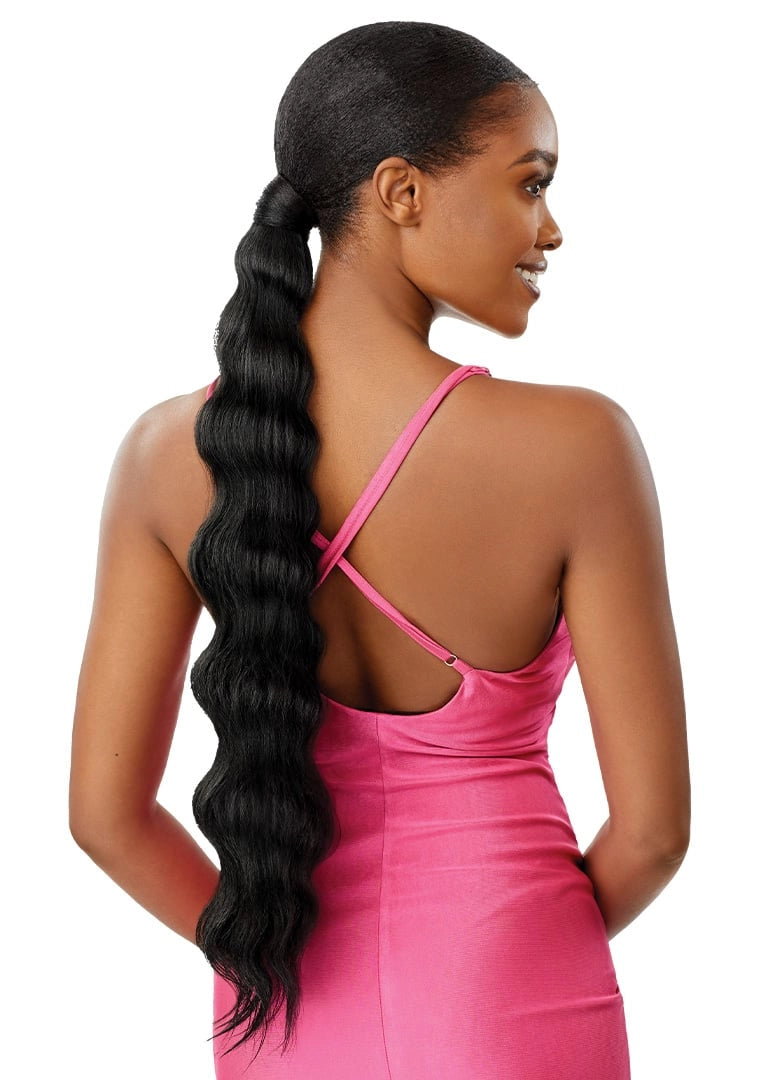 PRETTY QUICK - WRAP PONY - FINGER WAVE 24"