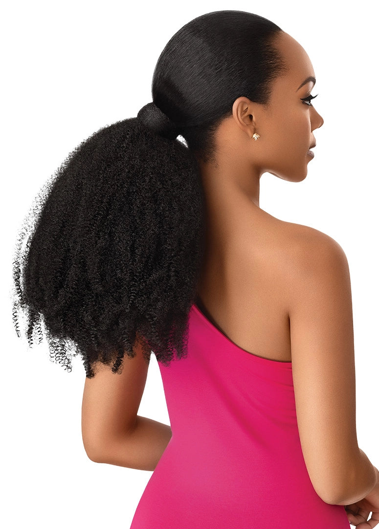 PRETTY QUICK - WRAP PONY - SPRINGY AFRO