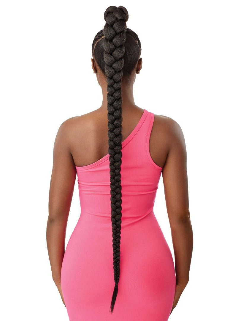 PRETTY QUICK - WRAP PONY - NATURAL BRAIDED PONYTAIL 42"