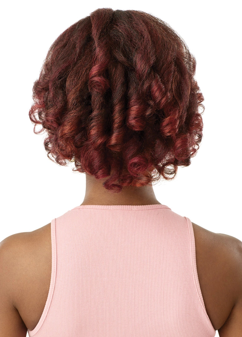 PRETTY QUICK - DRAWSTRING PONY - KINKY CURLY 12"