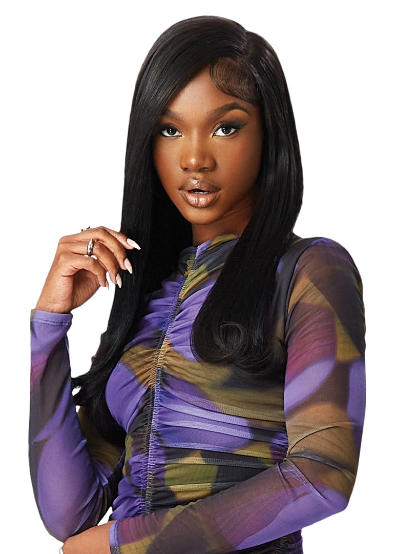 HUMAN HAIR PURPLE PACK YAKI 28"