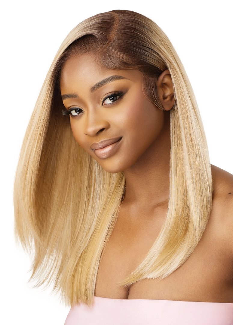 AIRTIED 100% FULLY HAND-TIED WIG - HHB - SLEEK YAKI 20"