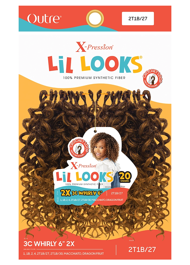 X-PRESSION - LIL LOOKS - 3C WHIRLY 6" 2X